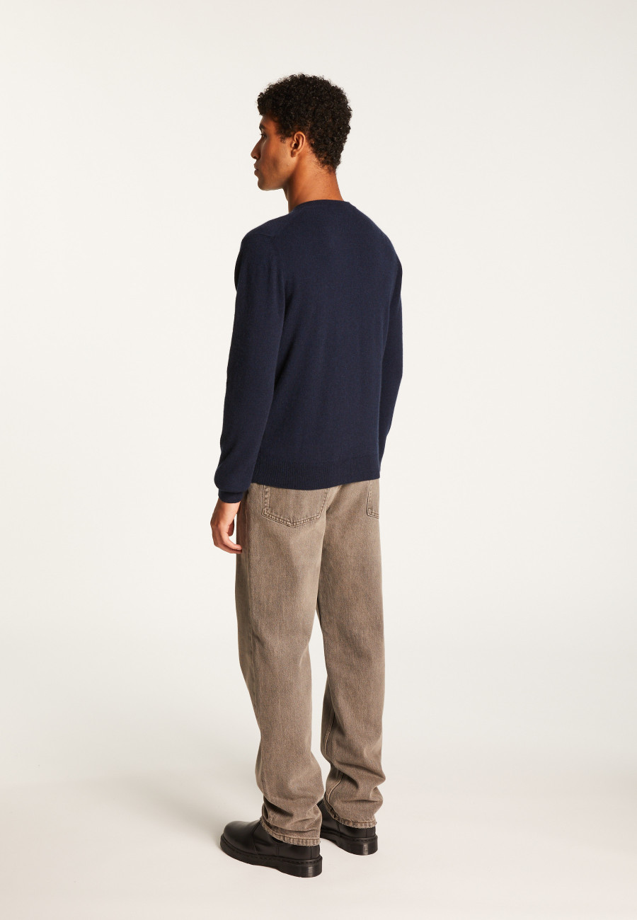 Cashmere V-Neck Sweater - Evann