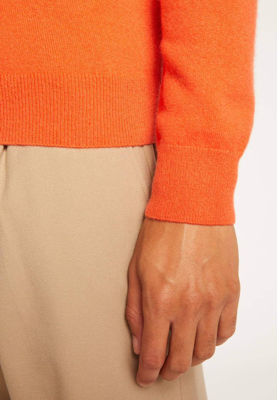 Suéter de cashmere com decote em V - Evann