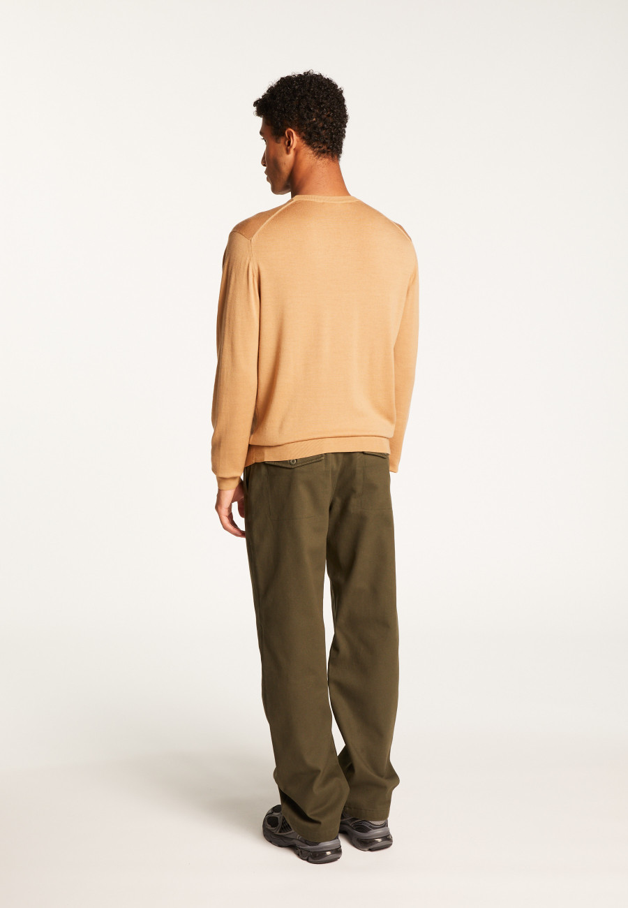 Merino Wool Crewneck Sweater - Eddie