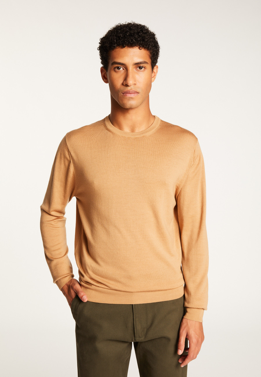 Merino Wool Crewneck Sweater - Eddie