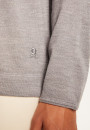 Pull col rond en laine mérinos  - Erin
