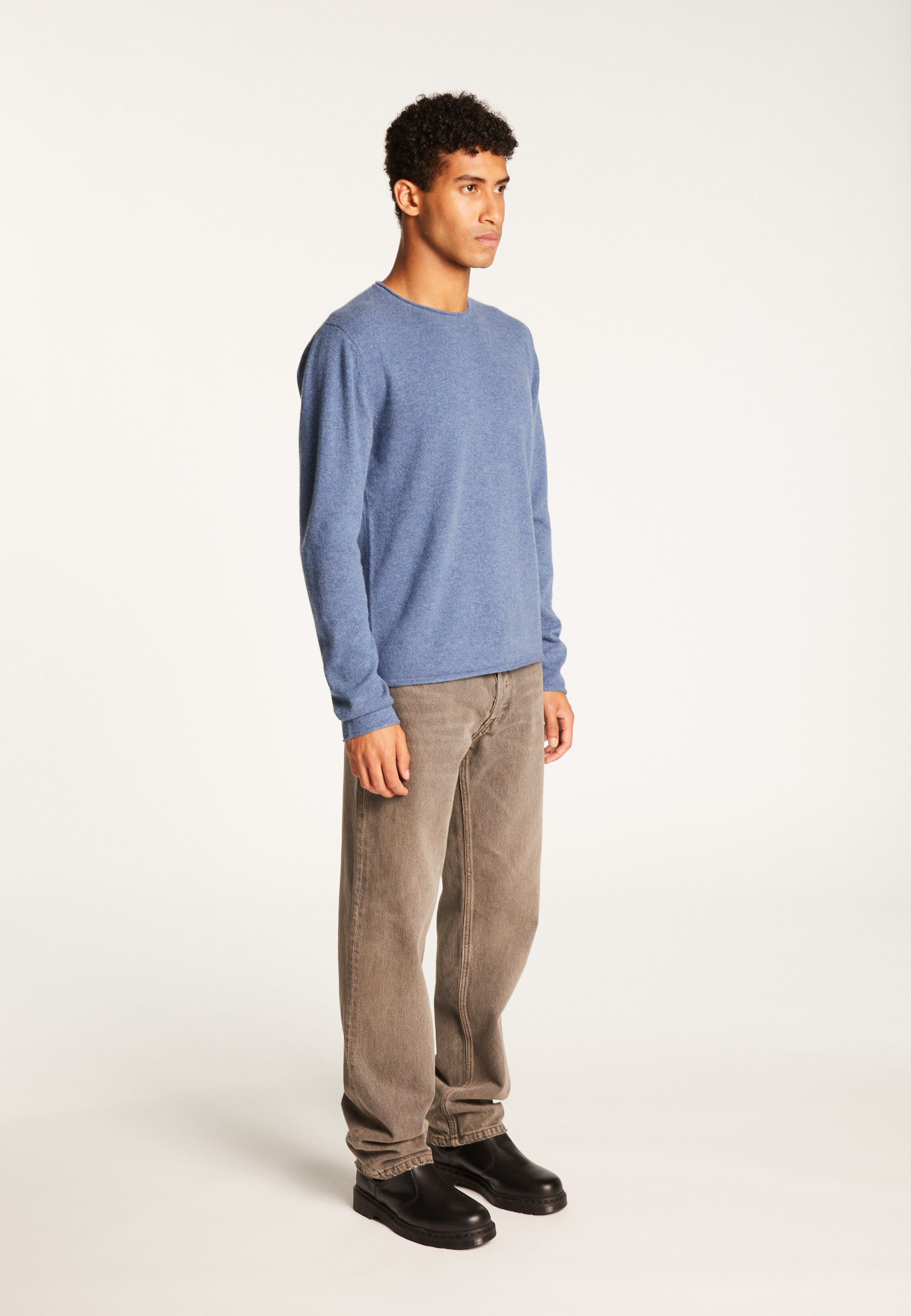 Pull cachemire col rond - Ernesto