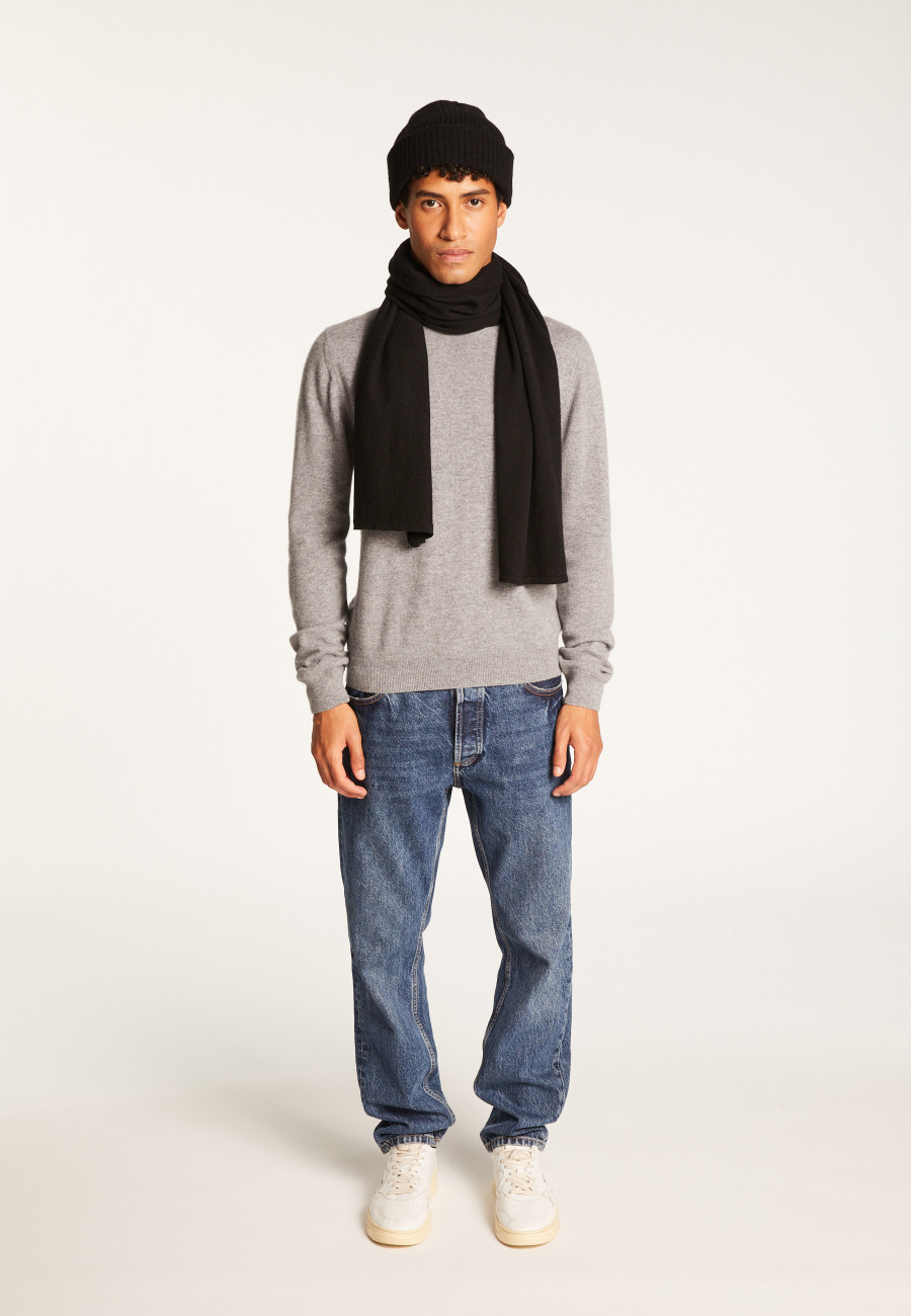 Unisex Merino Wool Beanie - Line