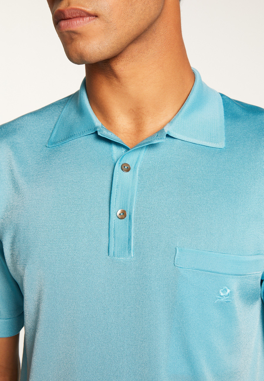 Polo shirt made of Fil lumière - Vadim