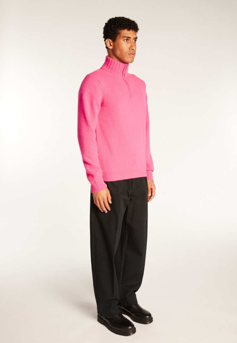 Suéter trucker de cashmere com 6 fios - Emiliano Duo