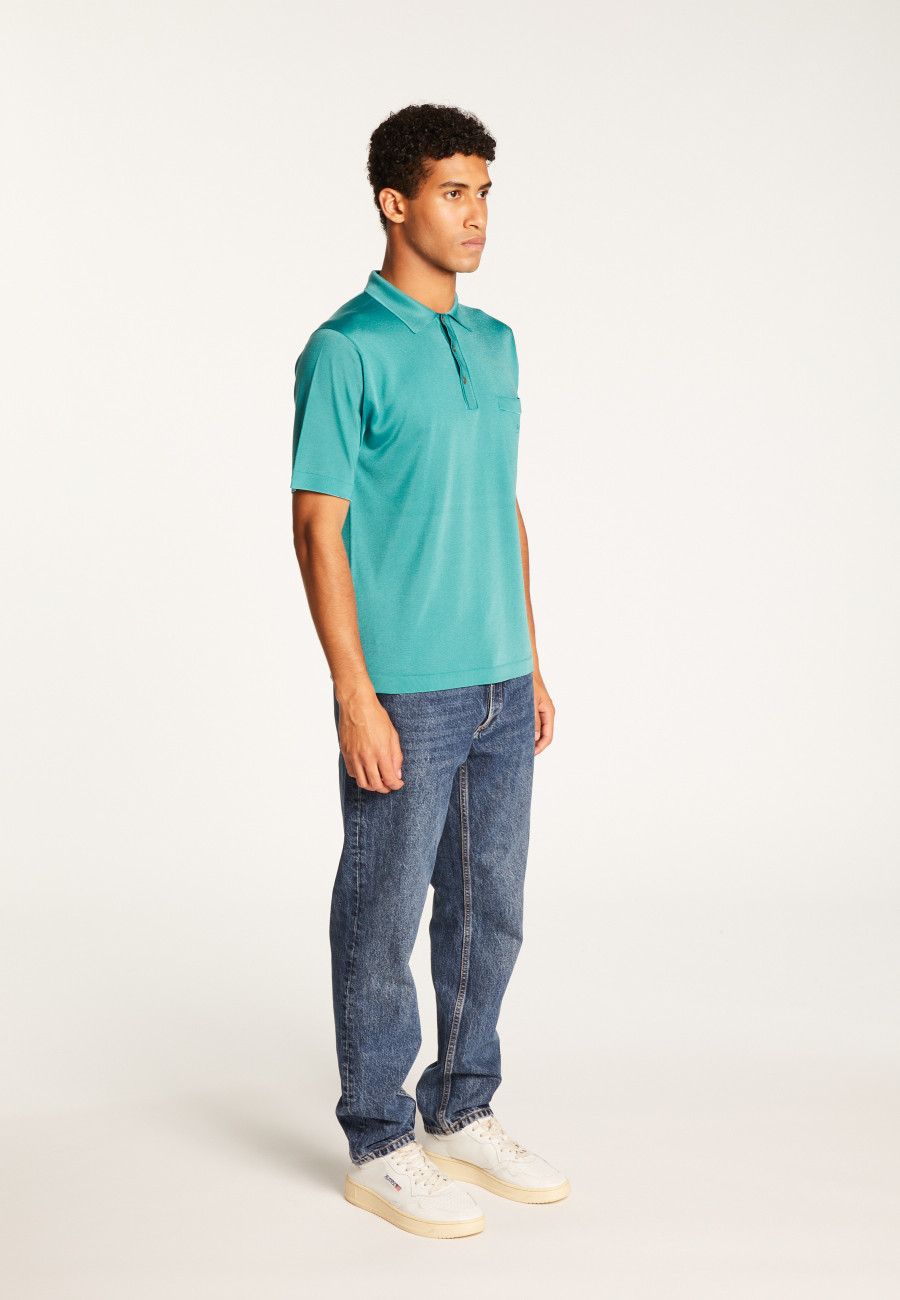 Polo shirt made of Fil lumière - Vadim