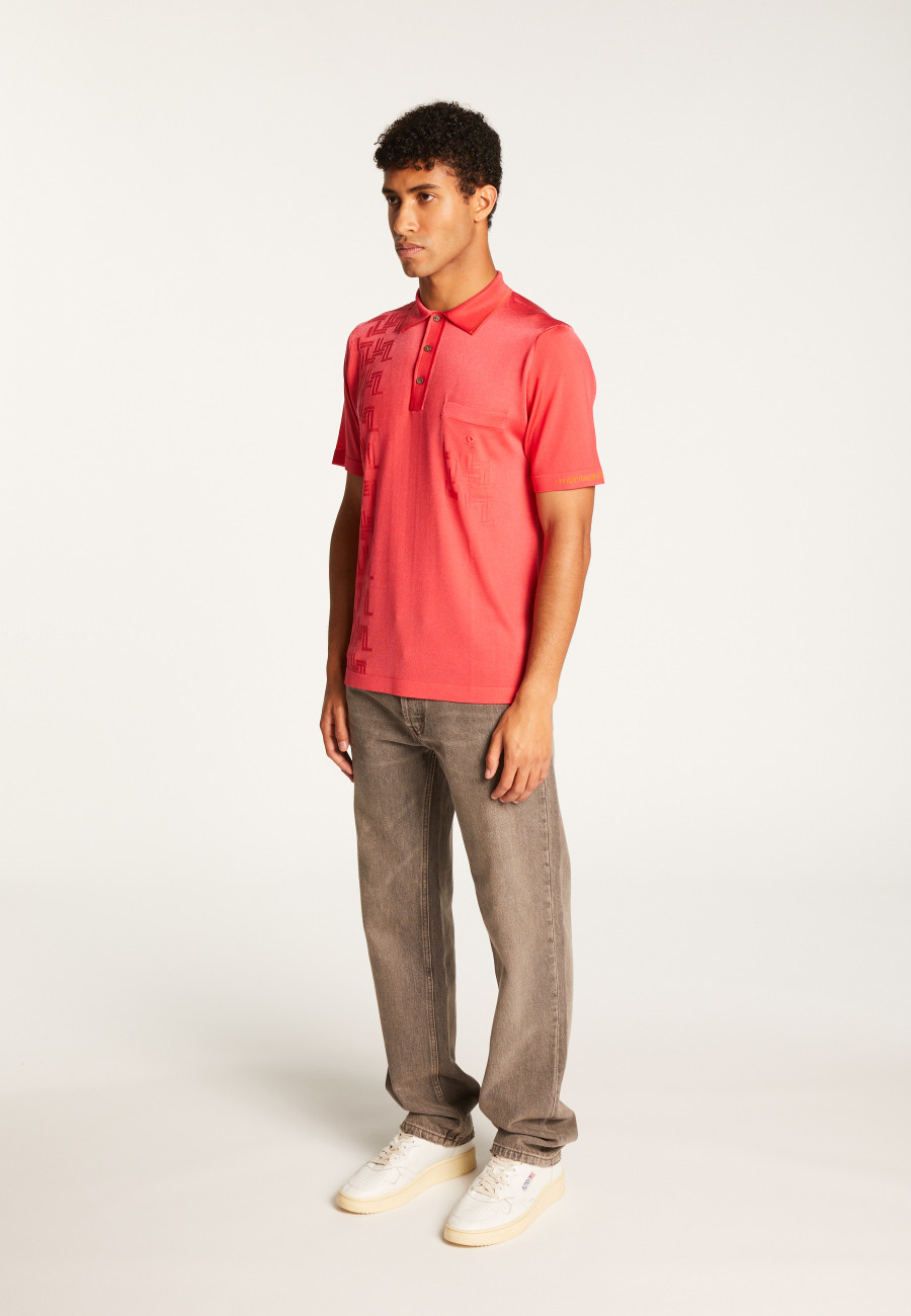 Fil Lumière patterned polo shirt - Stenley