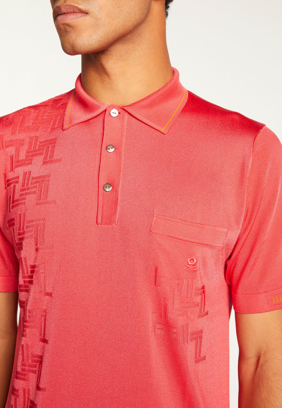 Polo Fil Lumière à motifs - Stenley