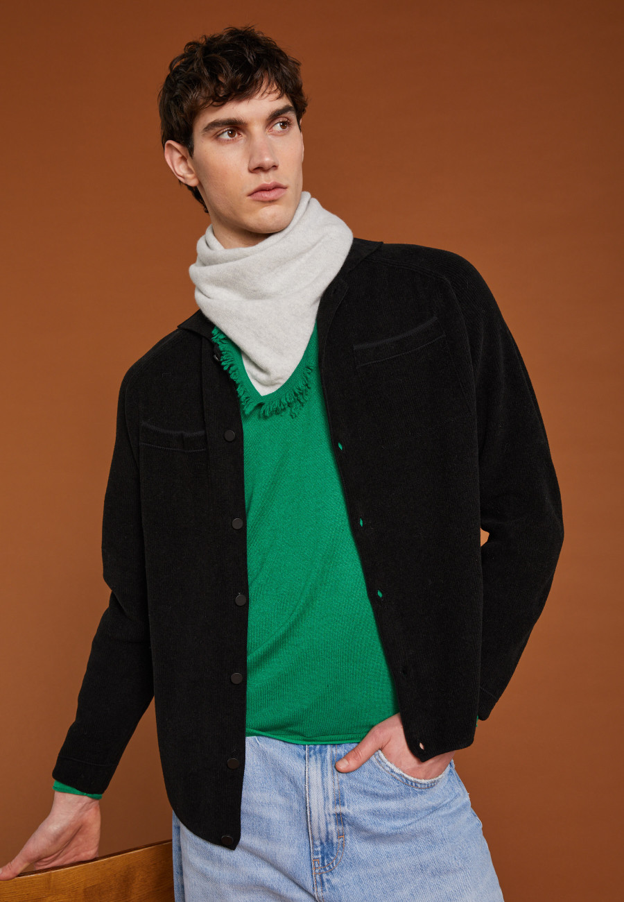 Cachecol unissex de cashmere bicolor - Louisa