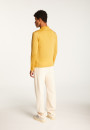 Polo Fil Lumière manches longues motifs géométriques - Sten