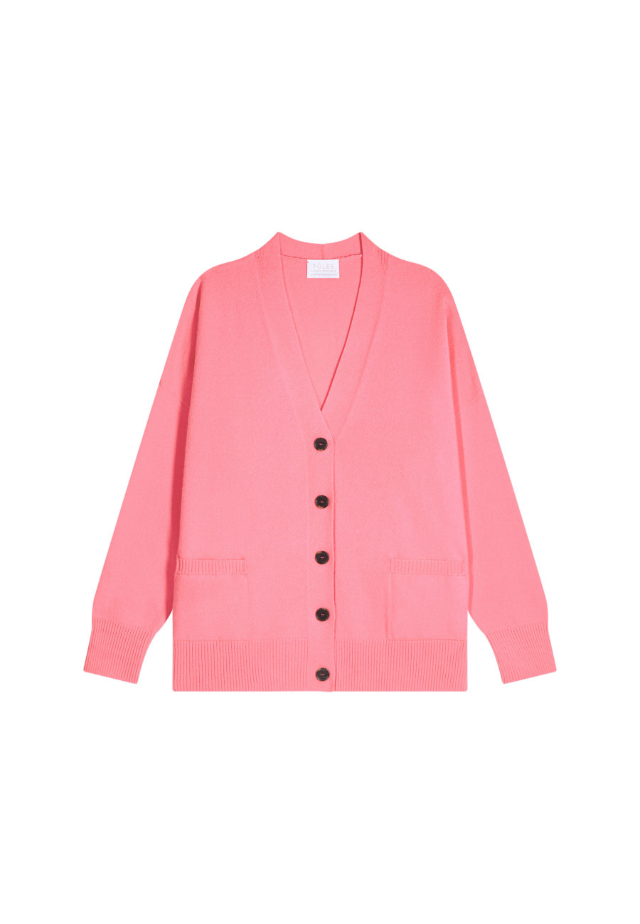 Cardigan de cashmere com botões - Ariel