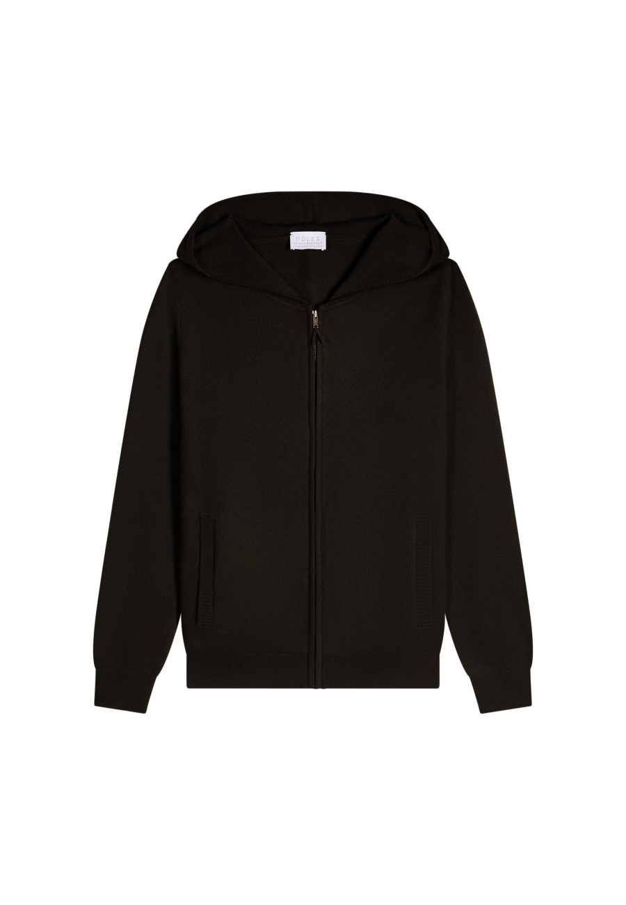 Cashmere hooded vest - Orus