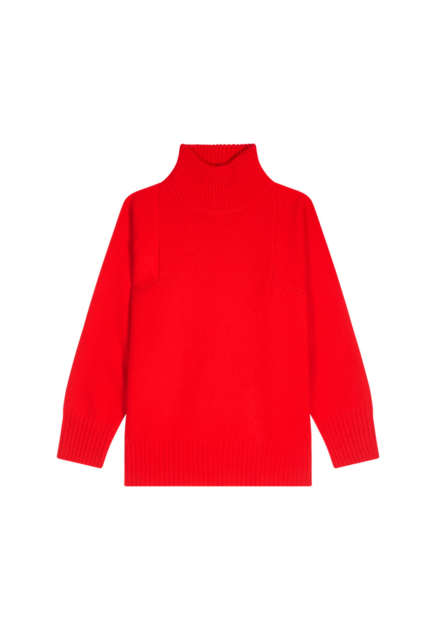 High neck cashmere sweater - Roxane