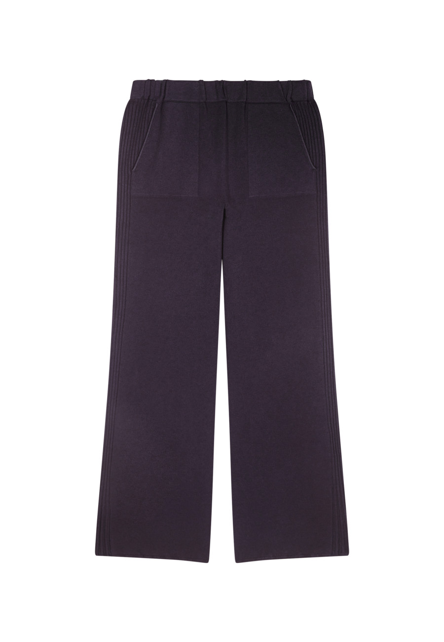 Pantalon en laine mélangée - Rebecca