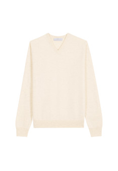 Pull col V en cachemire - Evann