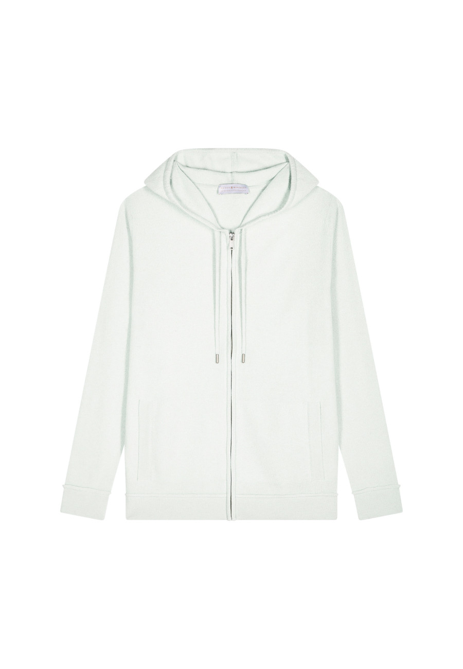 Cashmere Hooded Zip-Up Jacket - Emilien