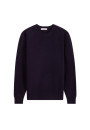 Pull col rond en laine mérinos  - Thomas
