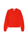 Buttoned cashmere cardigan - Aura