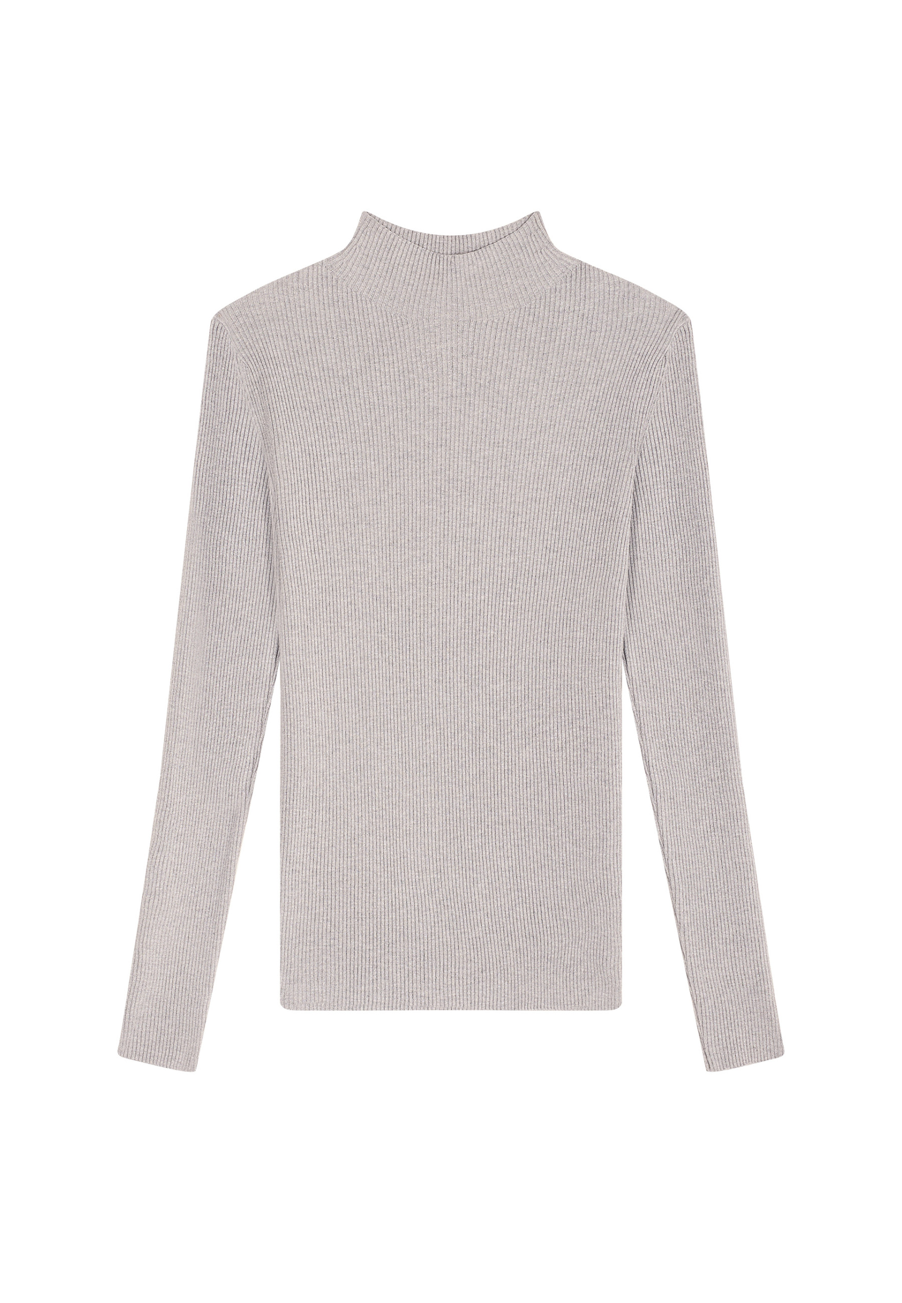 Pull col montant en laine mélangé - Reagan