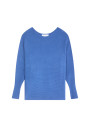 Pull col rond en laine technique - Ruby