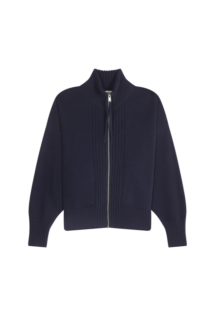 Gilet zippé en cachemire - Agnes duo