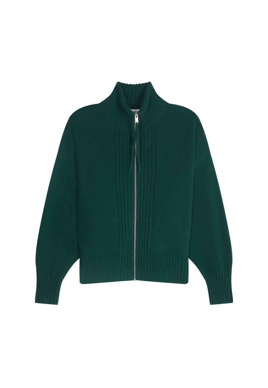 Gilet zippé en cachemire - Agnes duo