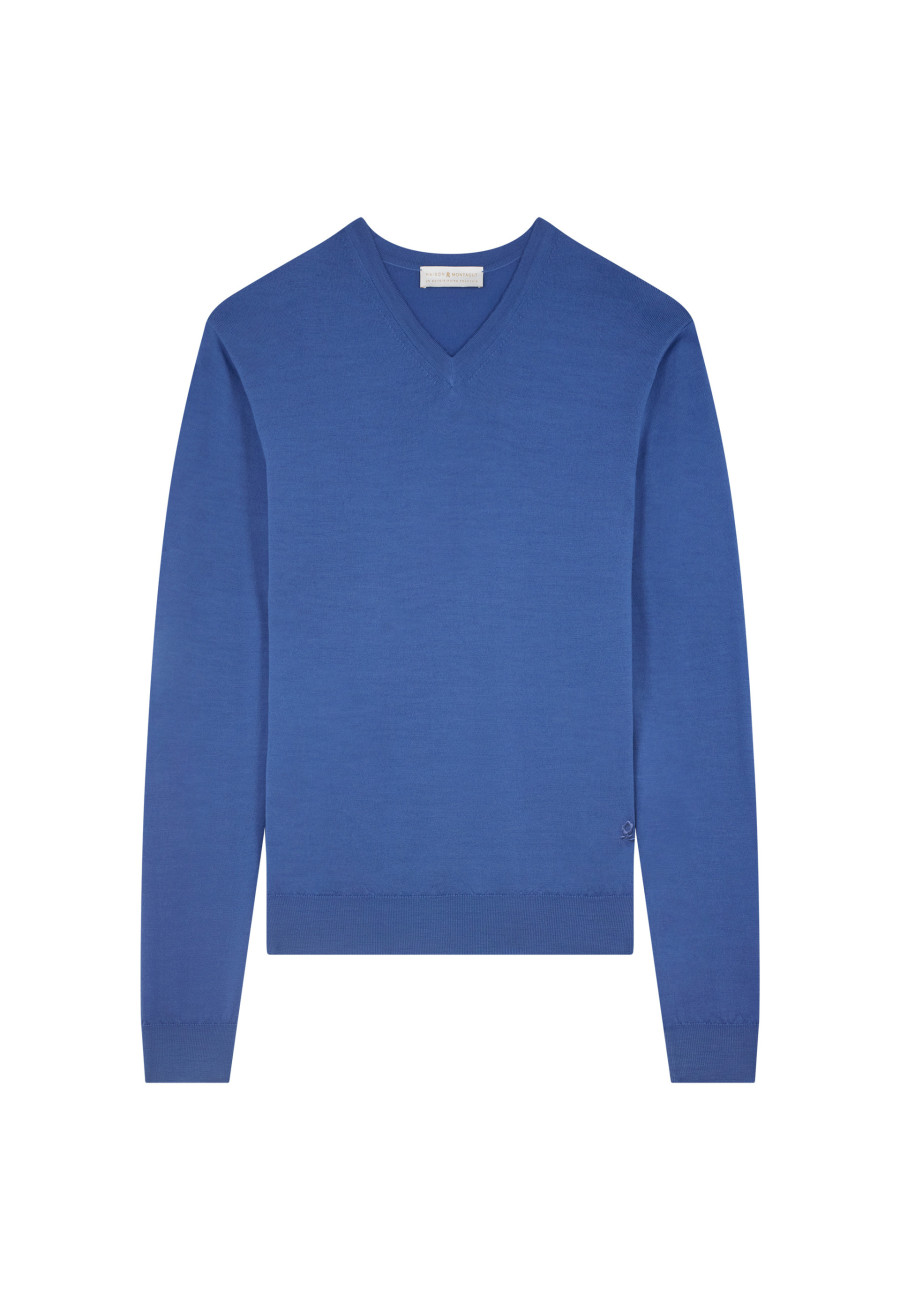 Cashmere V-Neck Sweater - Evann