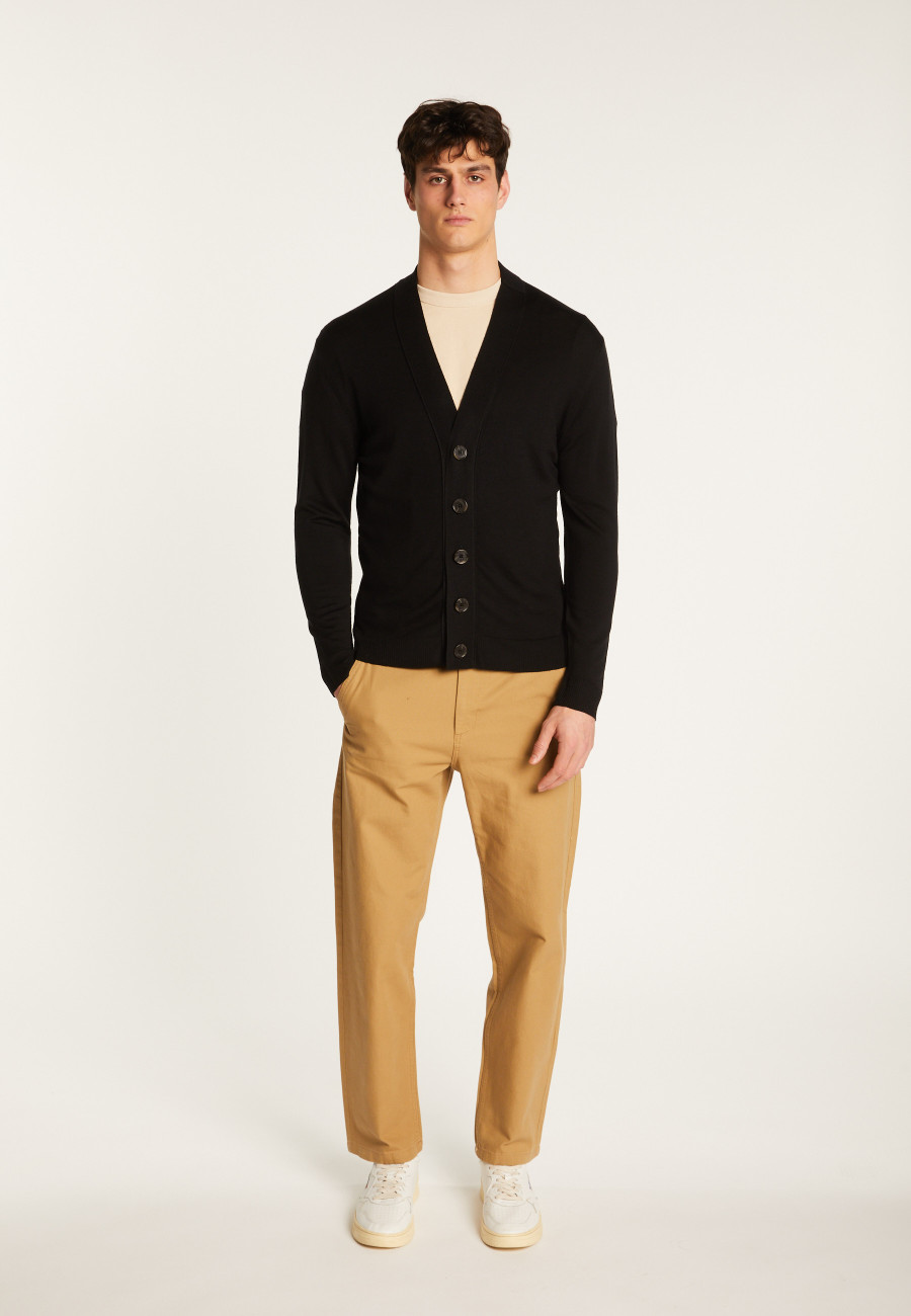 Cardigan en laine mérinos - Eugéne