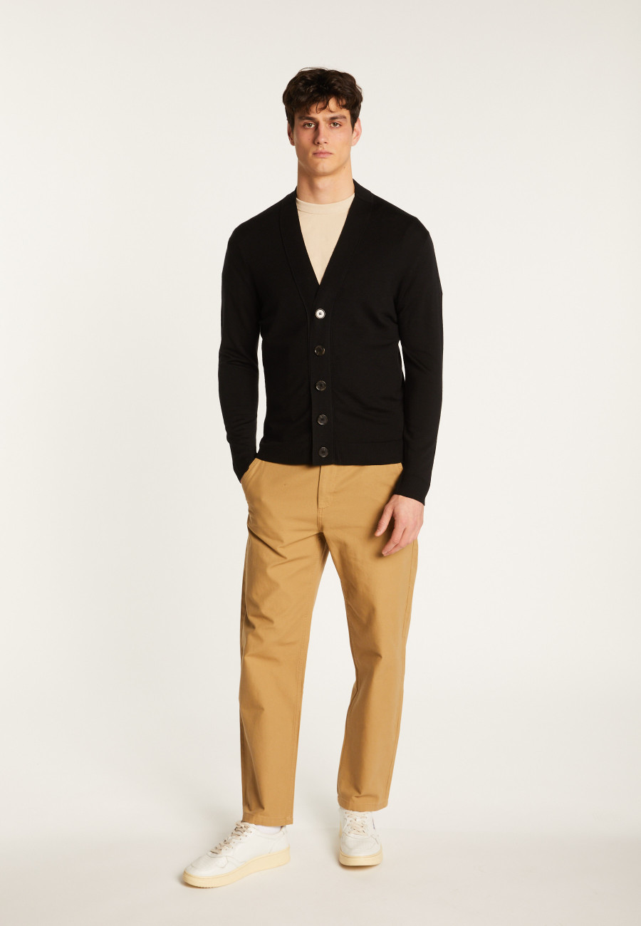 Cardigan en laine mérinos - Eugéne