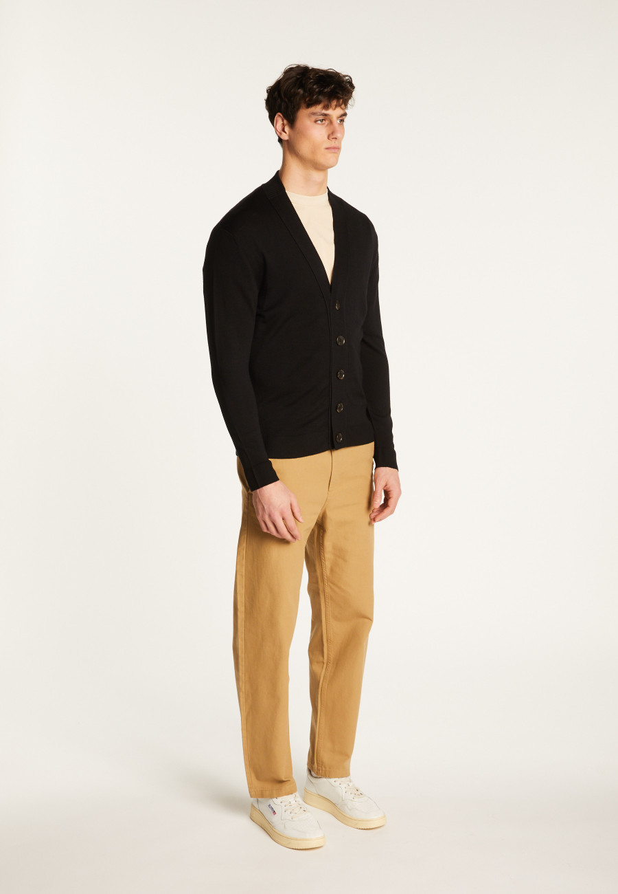 Cardigan en laine mérinos - Eugéne