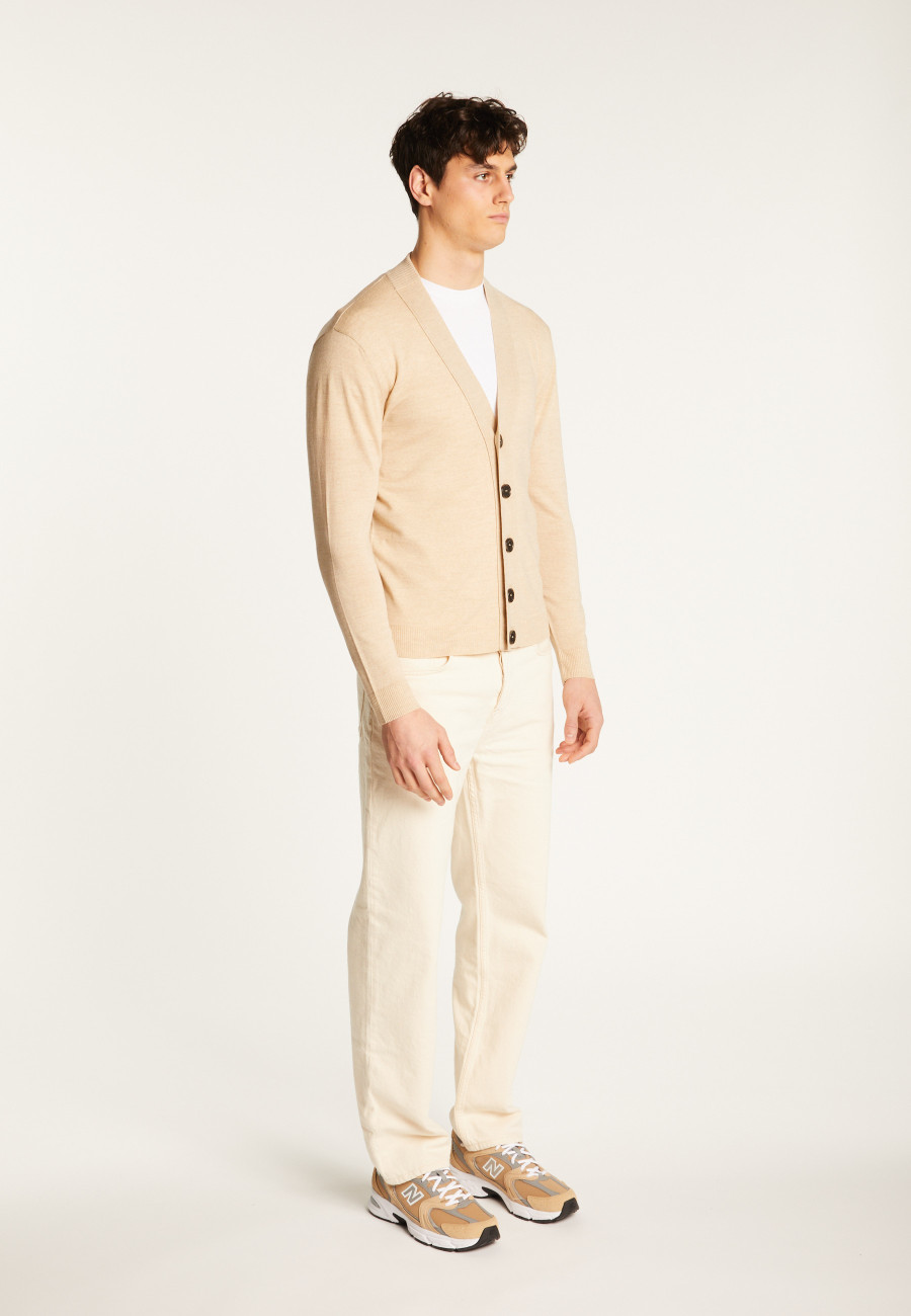 Cardigan en laine mérinos - Eugéne