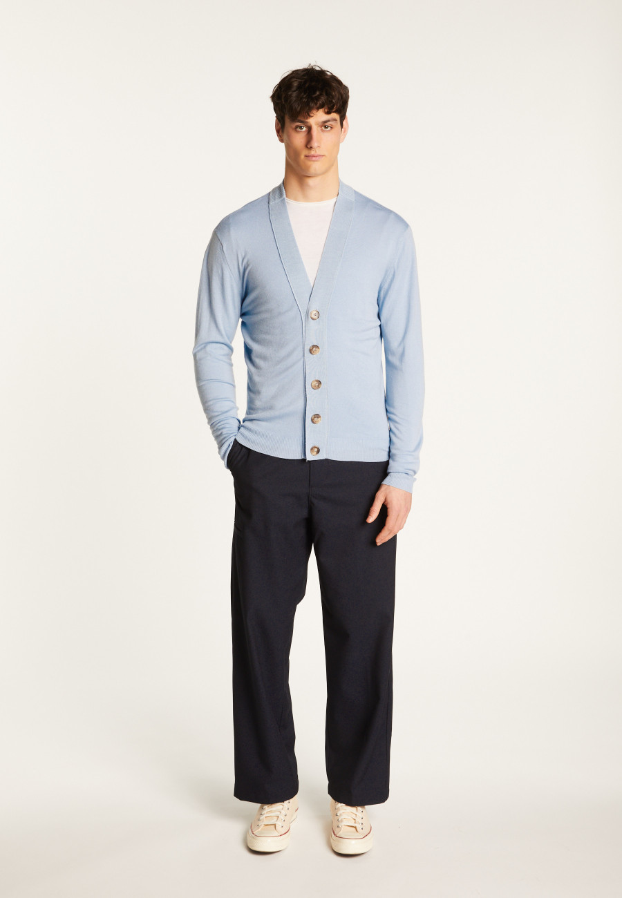 Cardigan en laine mérinos - Eugéne