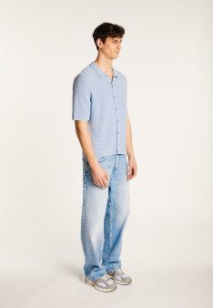 Chemise en coton - Marin