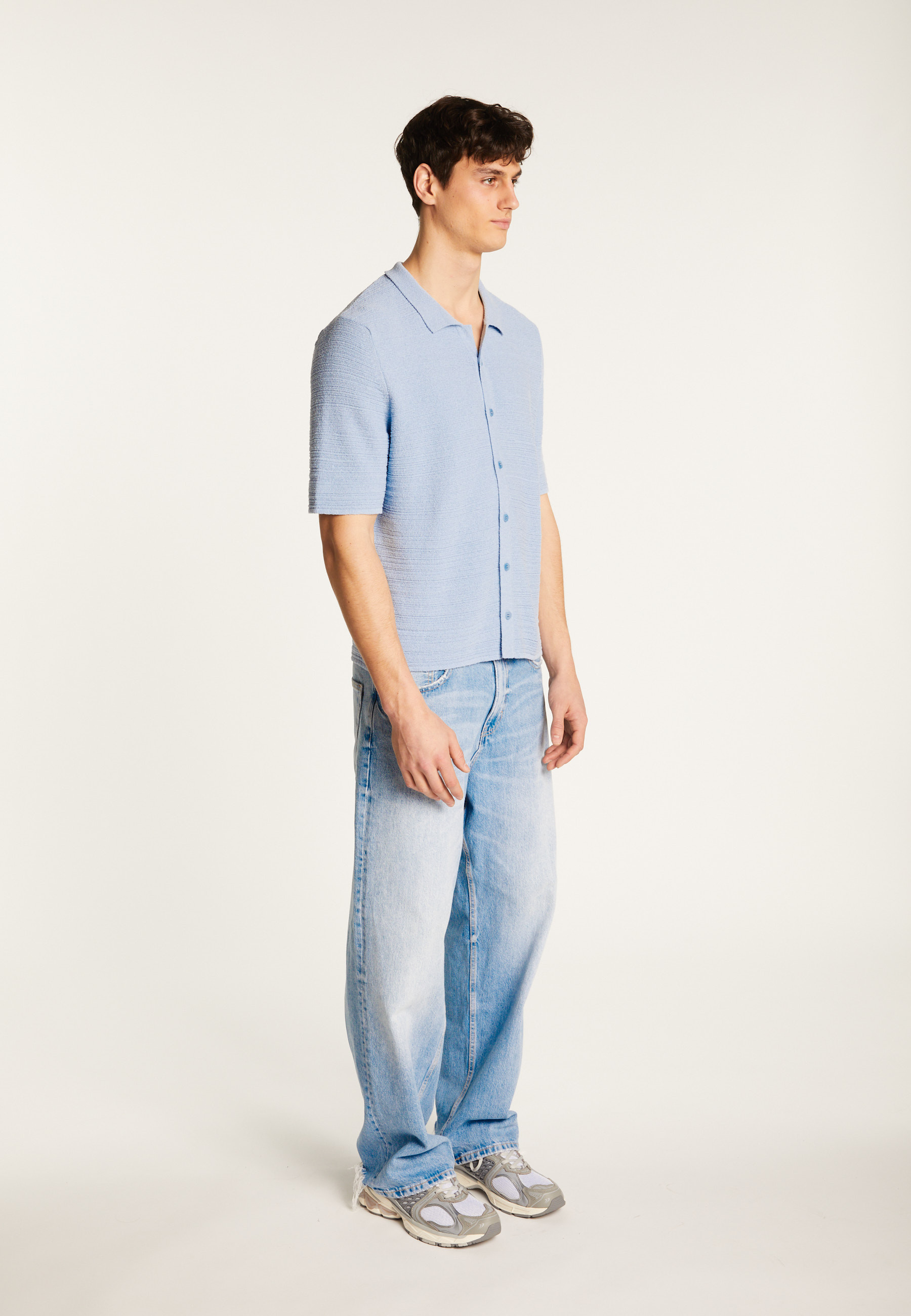 Chemise en coton - Marin