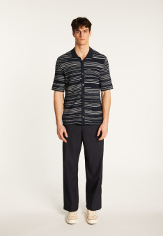 Cotton shirt - Marino