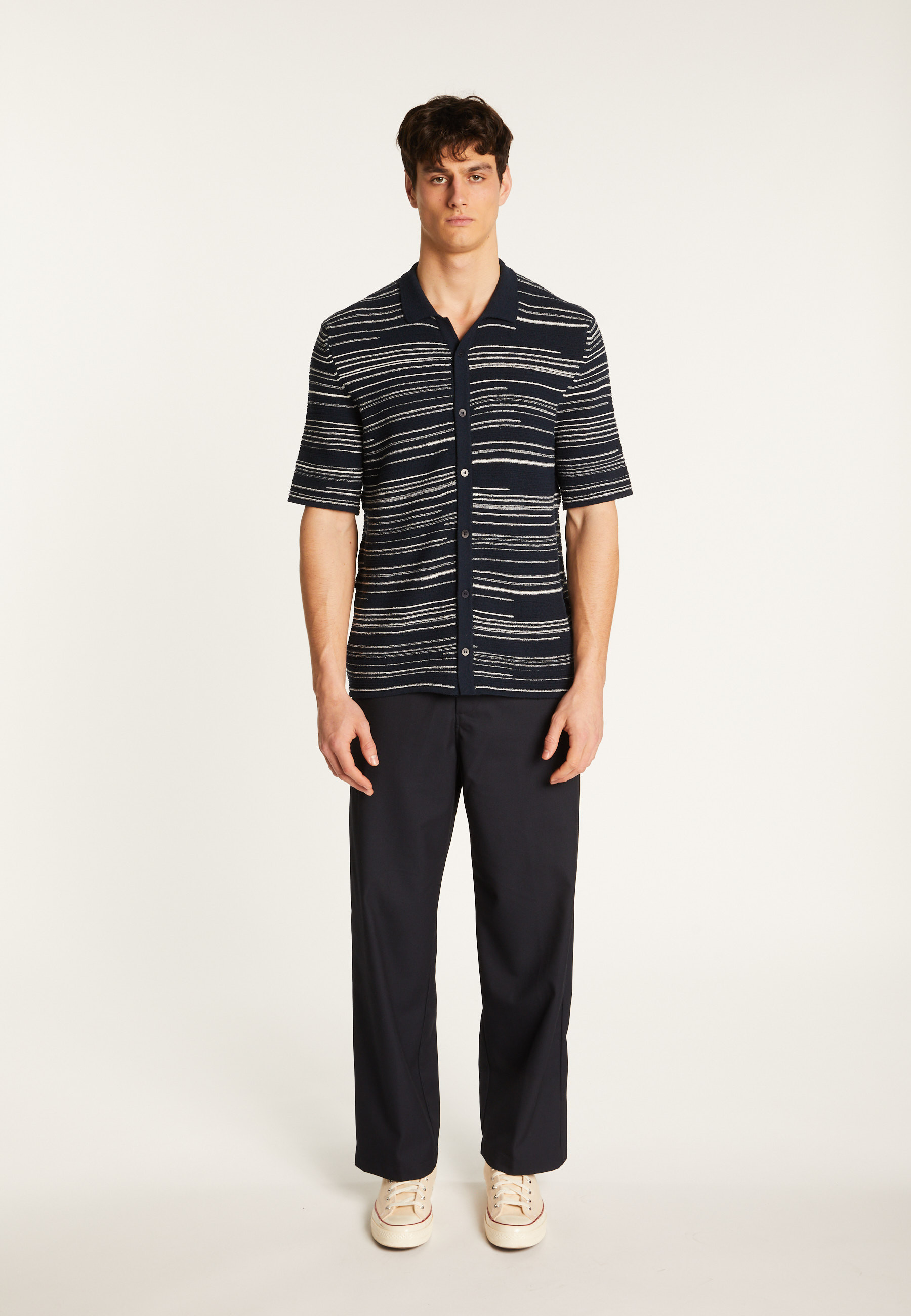 Cotton shirt - Marino