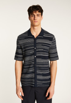 Chemise en coton - Marino