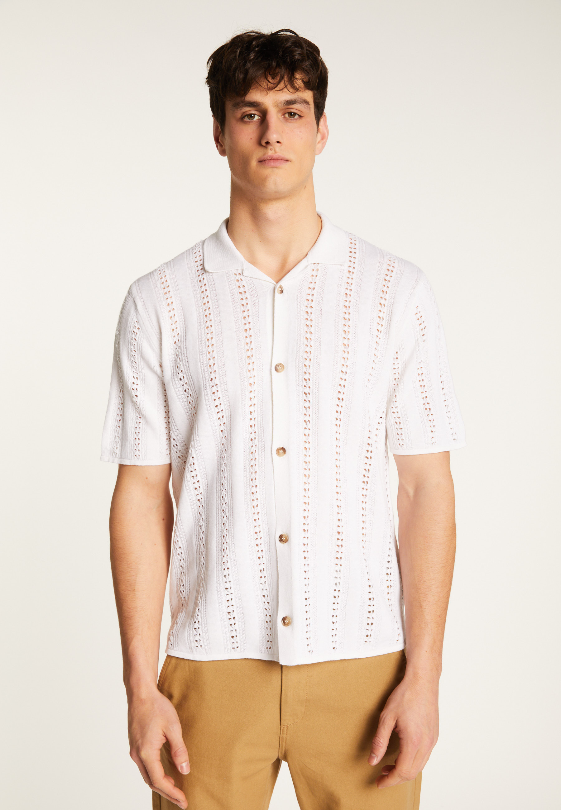 Chemise en coton ajourée - Miguel