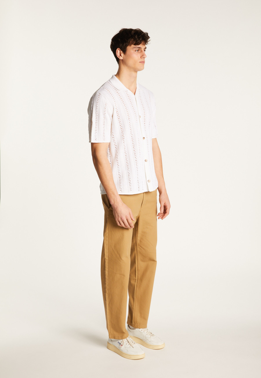 Chemise en coton ajourée - Miguel