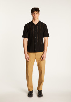 Chemise en coton ajourée - Miguel