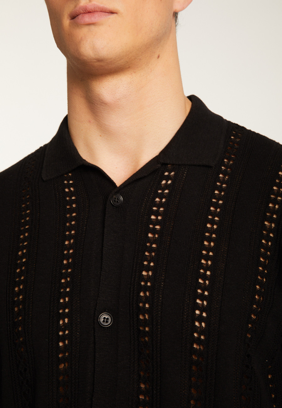 Chemise en coton ajourée - Miguel