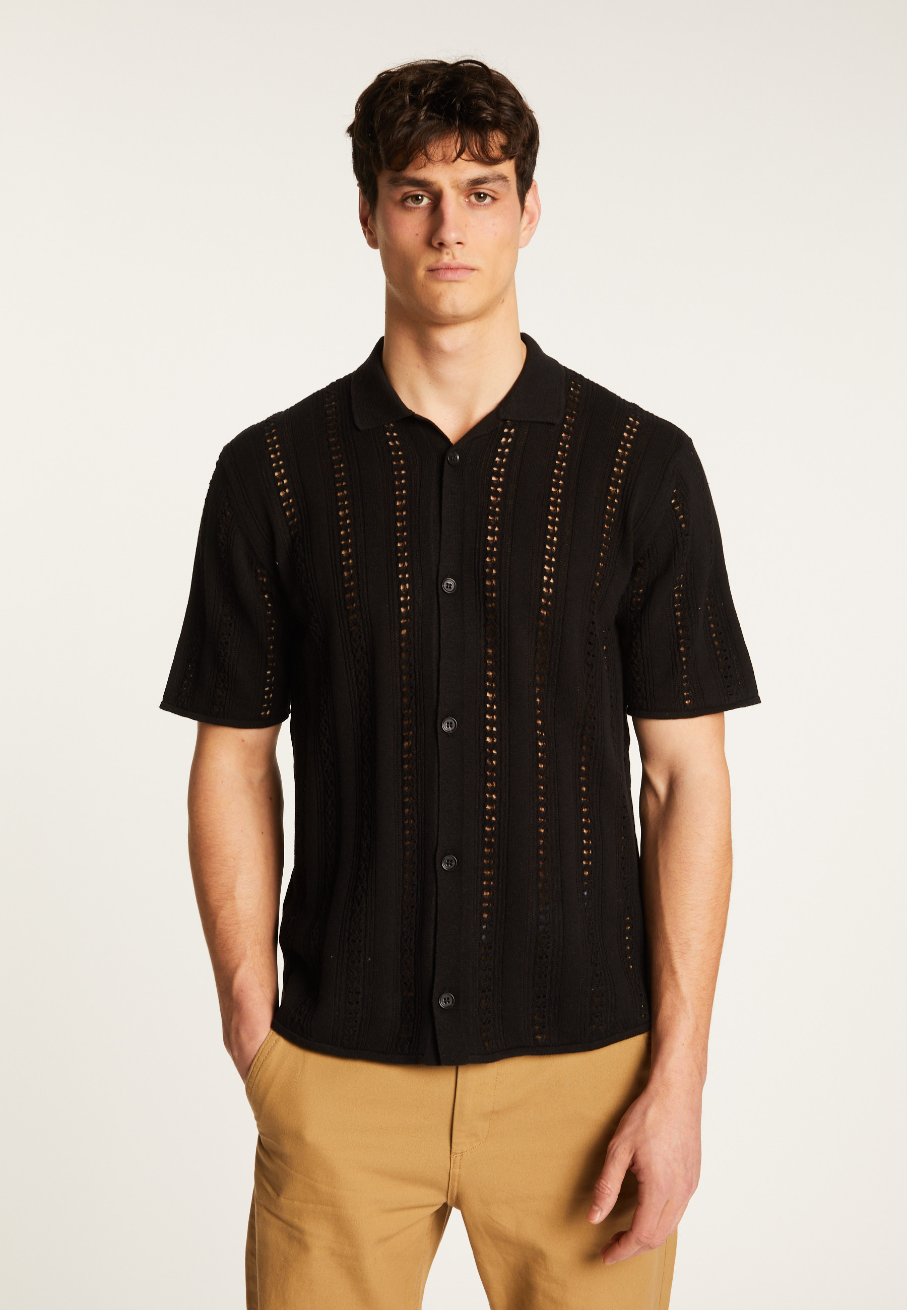 Chemise en coton ajourée - Miguel