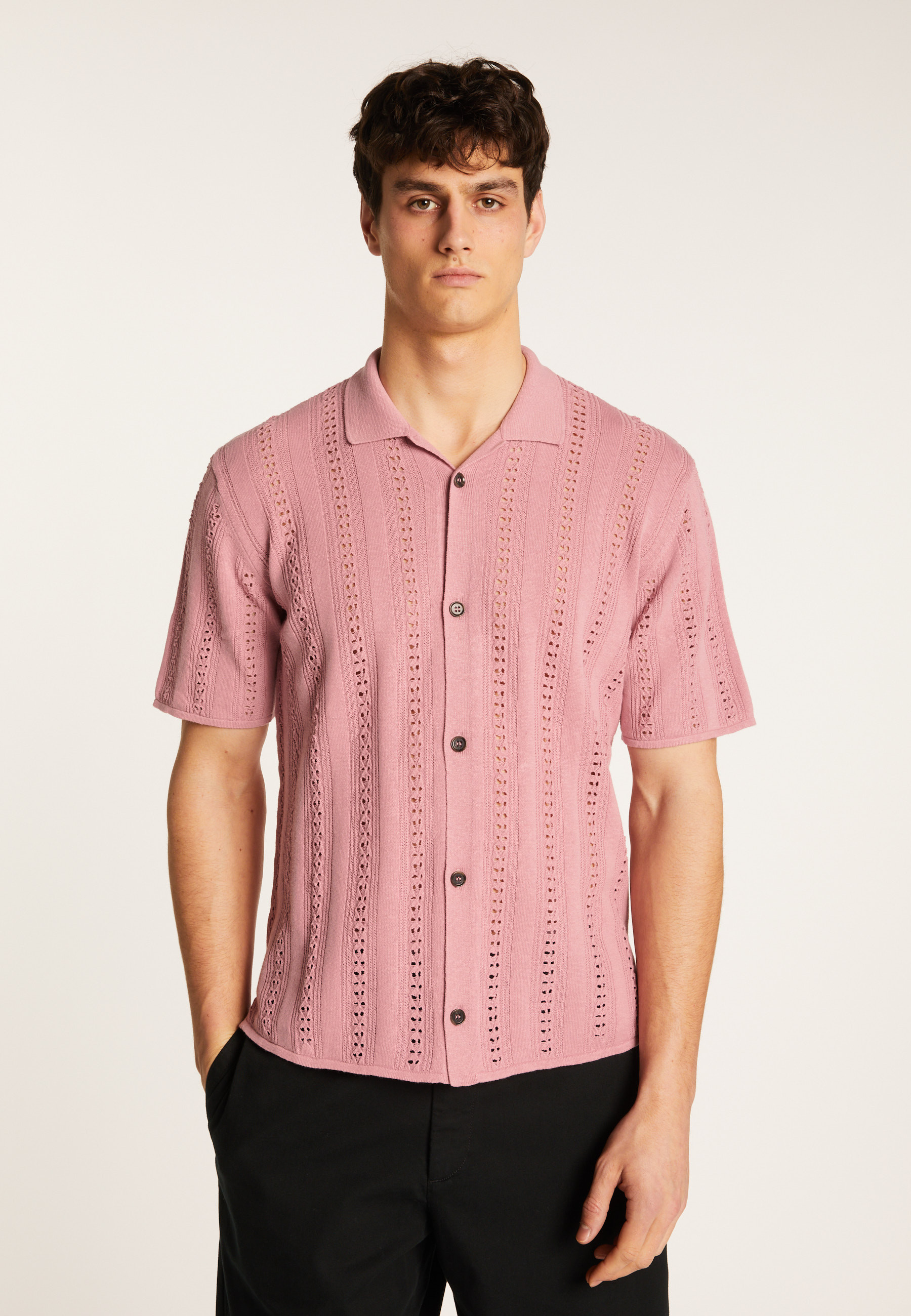 Chemise en coton ajourée - Miguel