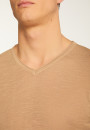Cotton V-neck T-shirt - Reuben