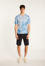 T-shirt col V en coton - Malo