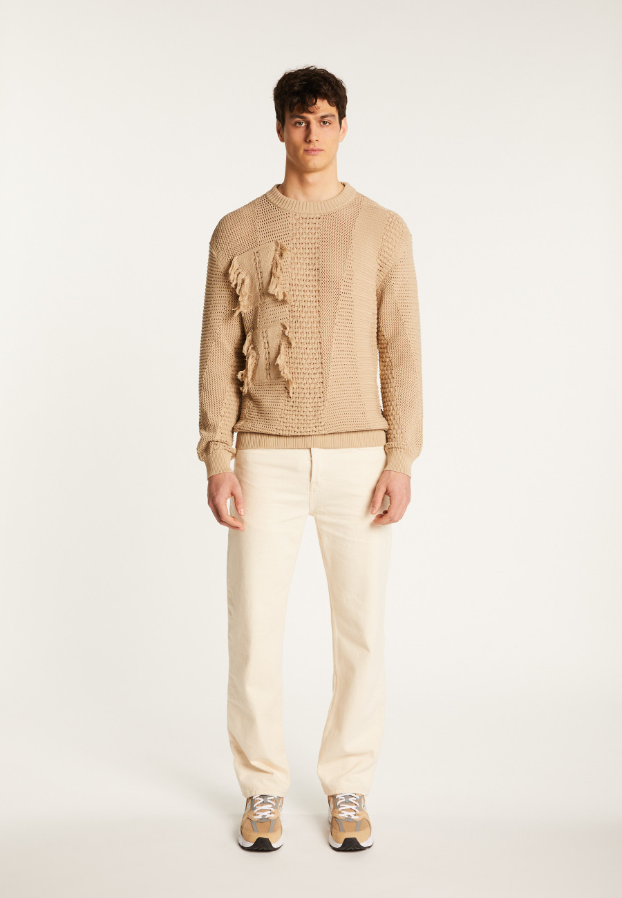 Openwork cotton sweater - Marlow