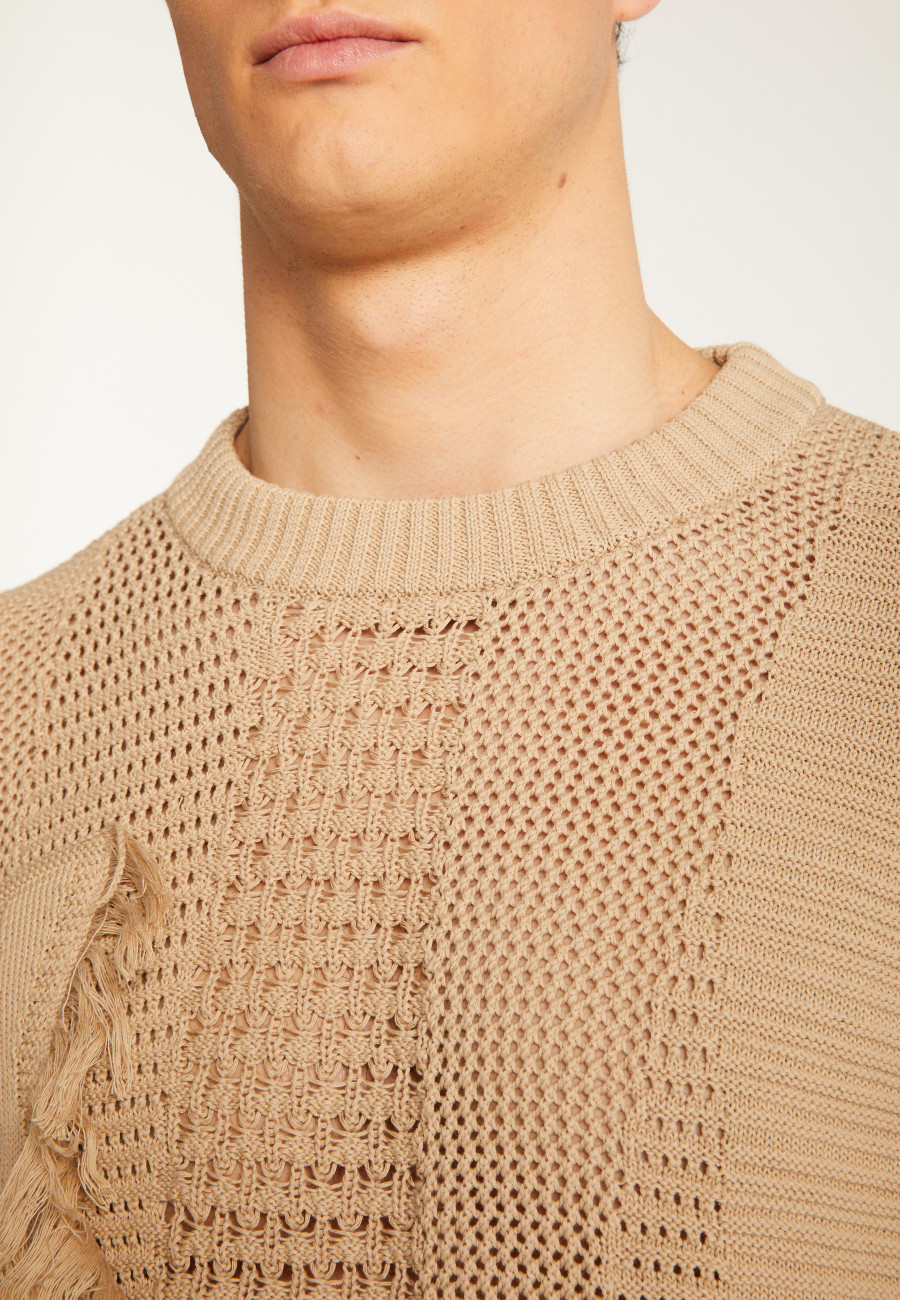 Openwork cotton sweater - Marlow