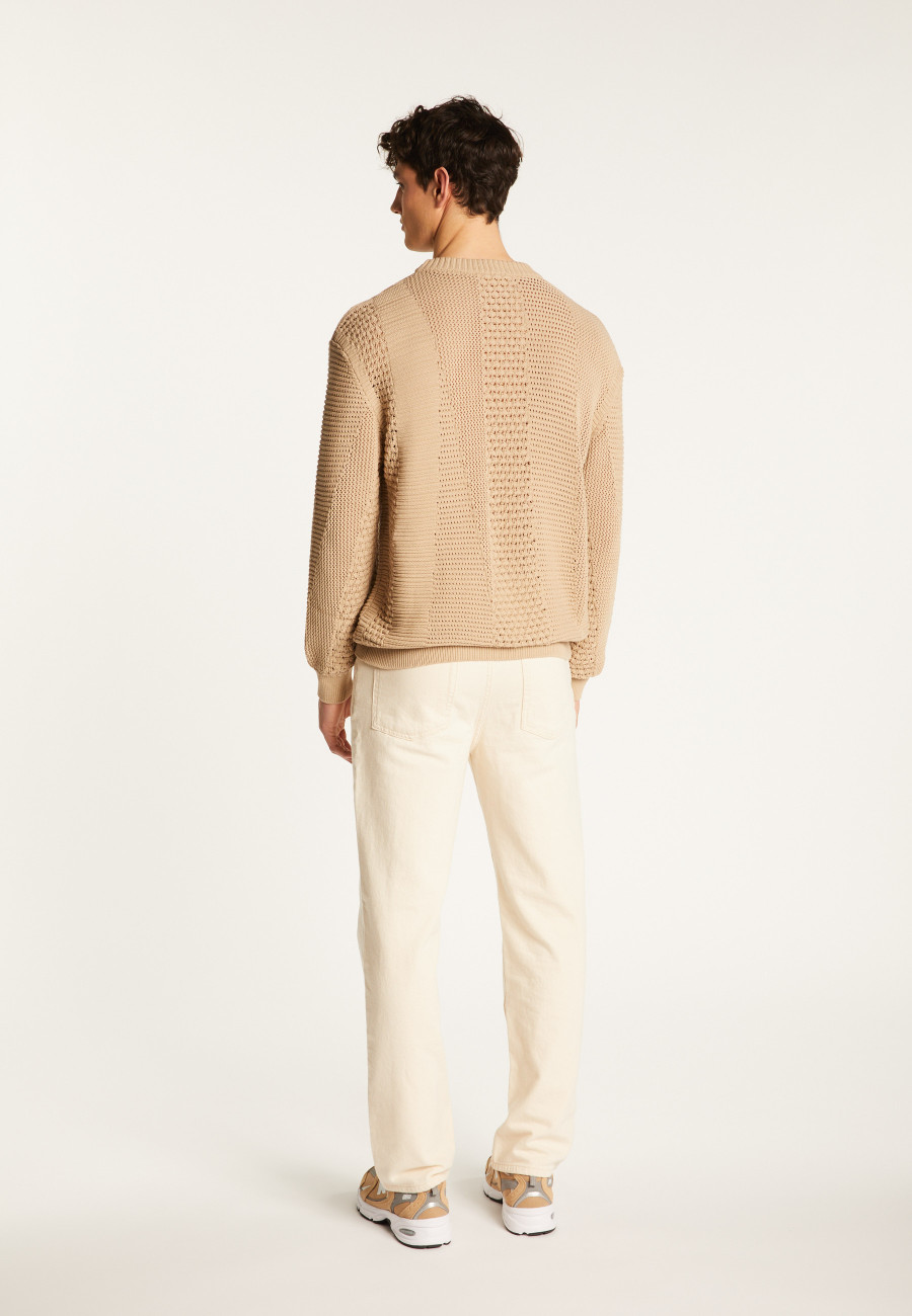Openwork cotton sweater - Marlow