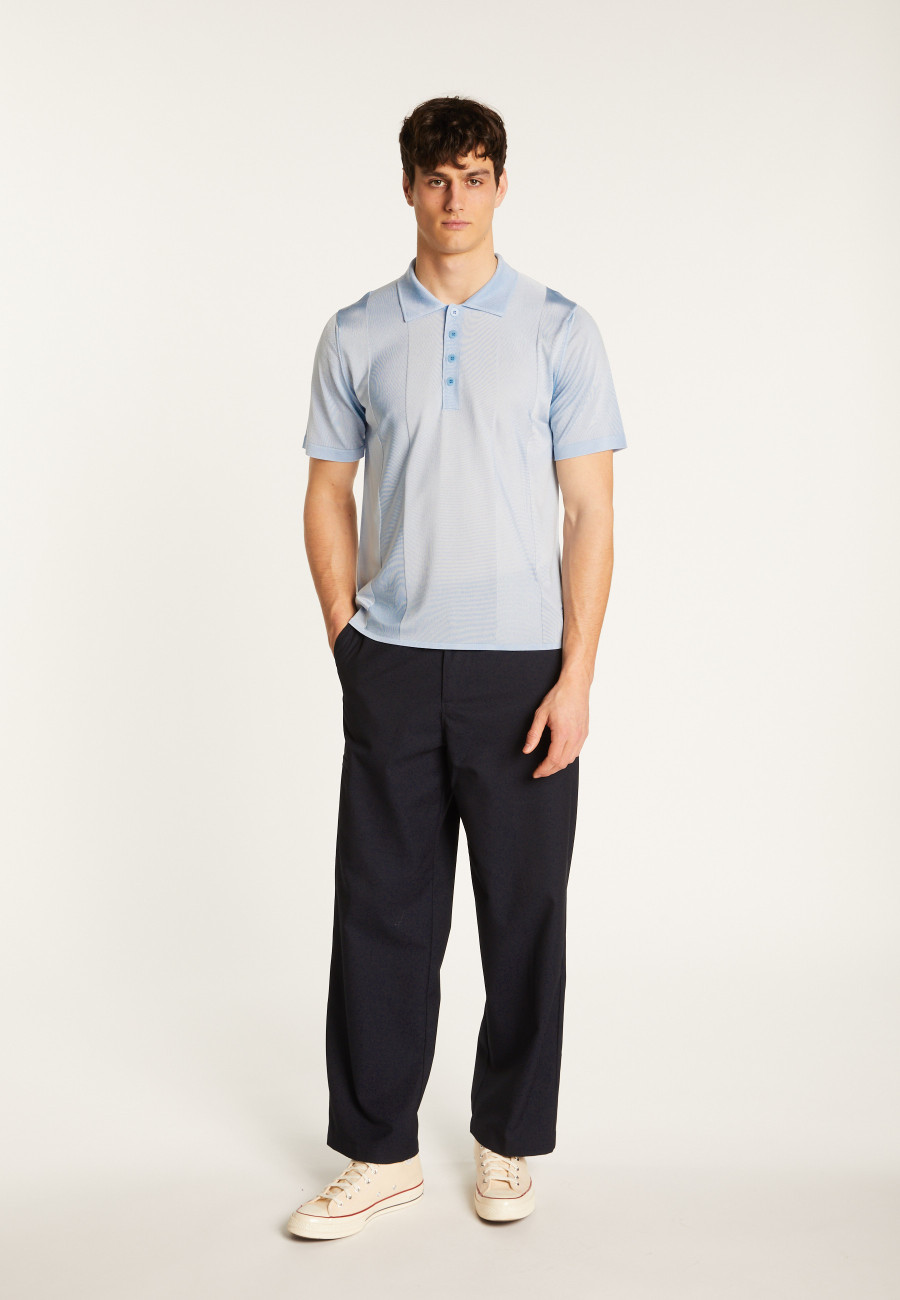 Polo in light thread - Milan
