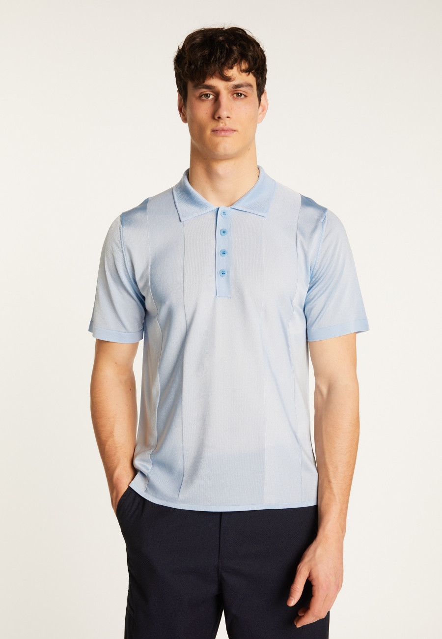 Polo in light thread - Milan